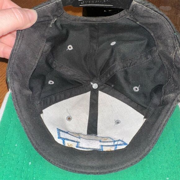 Vintage Chevrolet Snapback Hat Black Unisex Embroidered Logo Adjustable - Picture 9 of 9